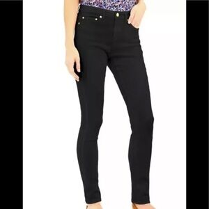 Michael Kors Women’s jeans Izzy skinny Black stretch size 10